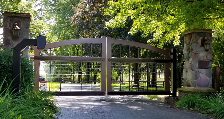Electric Driveway Gate Installation Los Angeles